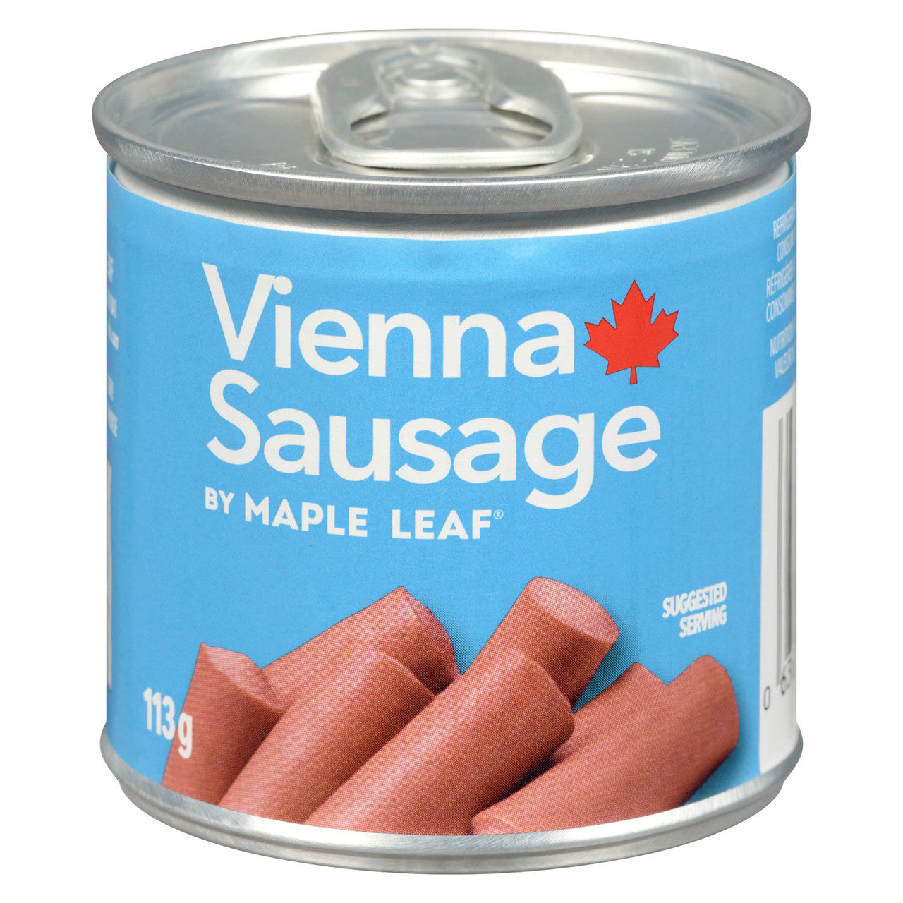 Maple Leaf Vienna Sausage, Ready to Eat!, 113g/4 oz. Can (Imported from Canada)