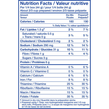 Kraft Dinner Alfredo Mac & Cheese, 175g/6.2oz., (24ct) {Imported from Canada}