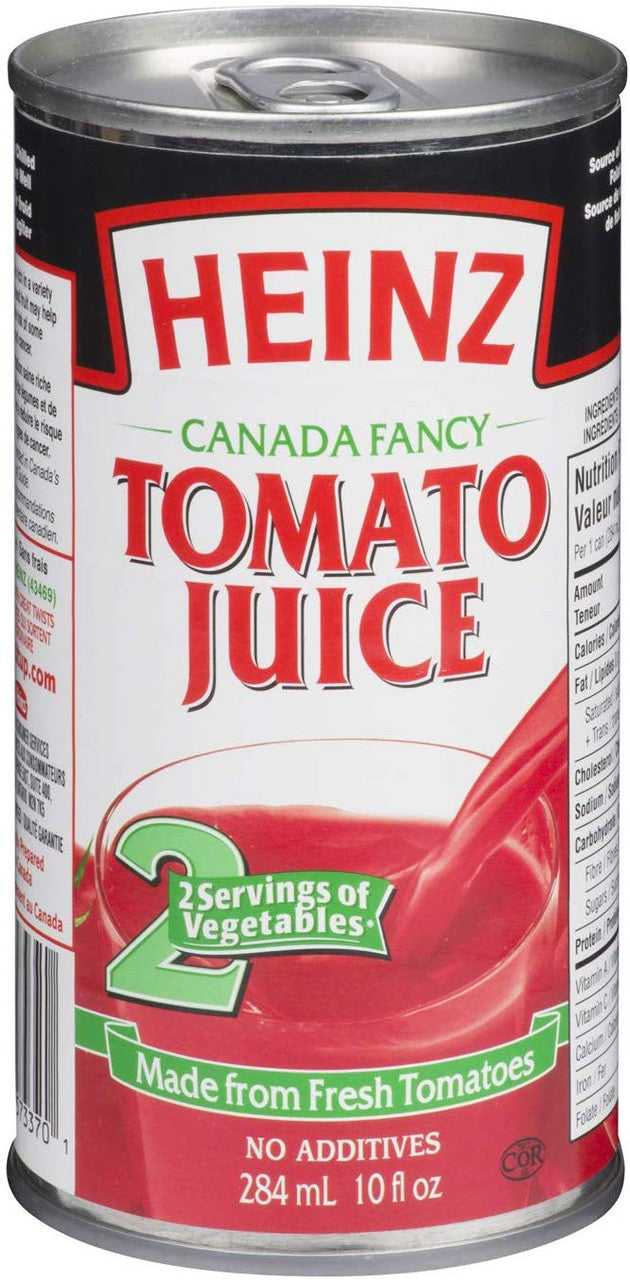 Heinz Tomato Juice, 284mL/10 fl oz., 24 pack, {Imported from Canada}