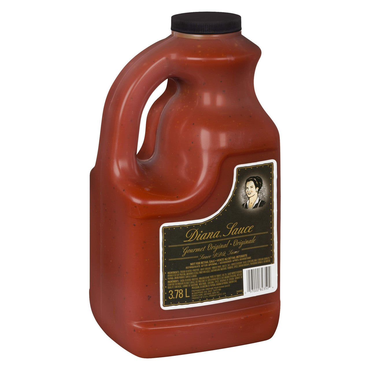 Diana Original BBQ Sauce 3.78 L/ 1 Gallon Jug,  {Imported from Canada}