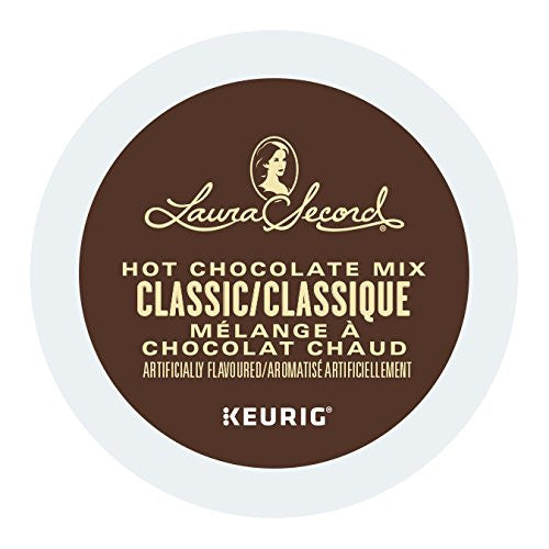 Laura Secord Hot Chocolate Mix K-Cups for Keurig, 24ct {Imported from Canada}