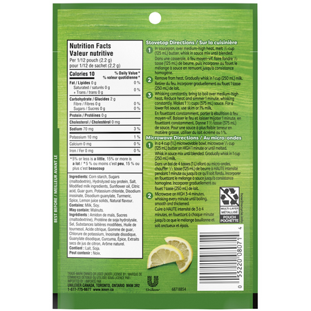 Knorr Classic Sauce Mix, Hollandaise, 26g/.9 oz., {Imported from Canada}