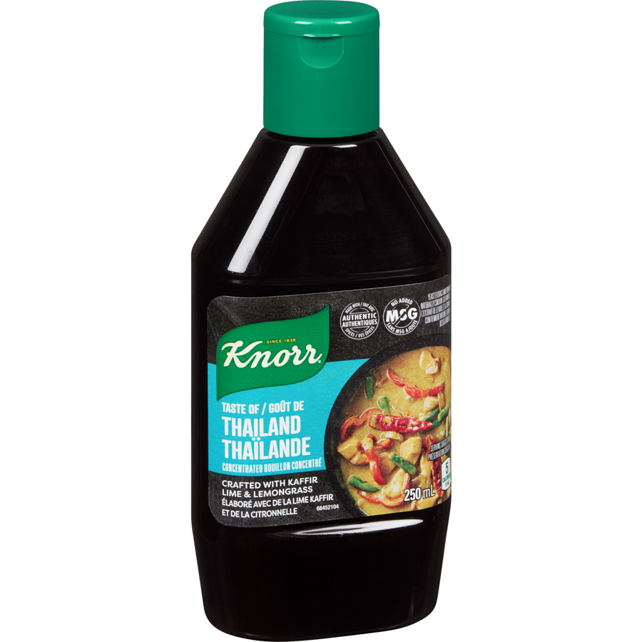 Knorr Taste of Thailand Concentrated Bouillon, 250ml/8.75 fl. oz., Bottle {Imported from Canada}