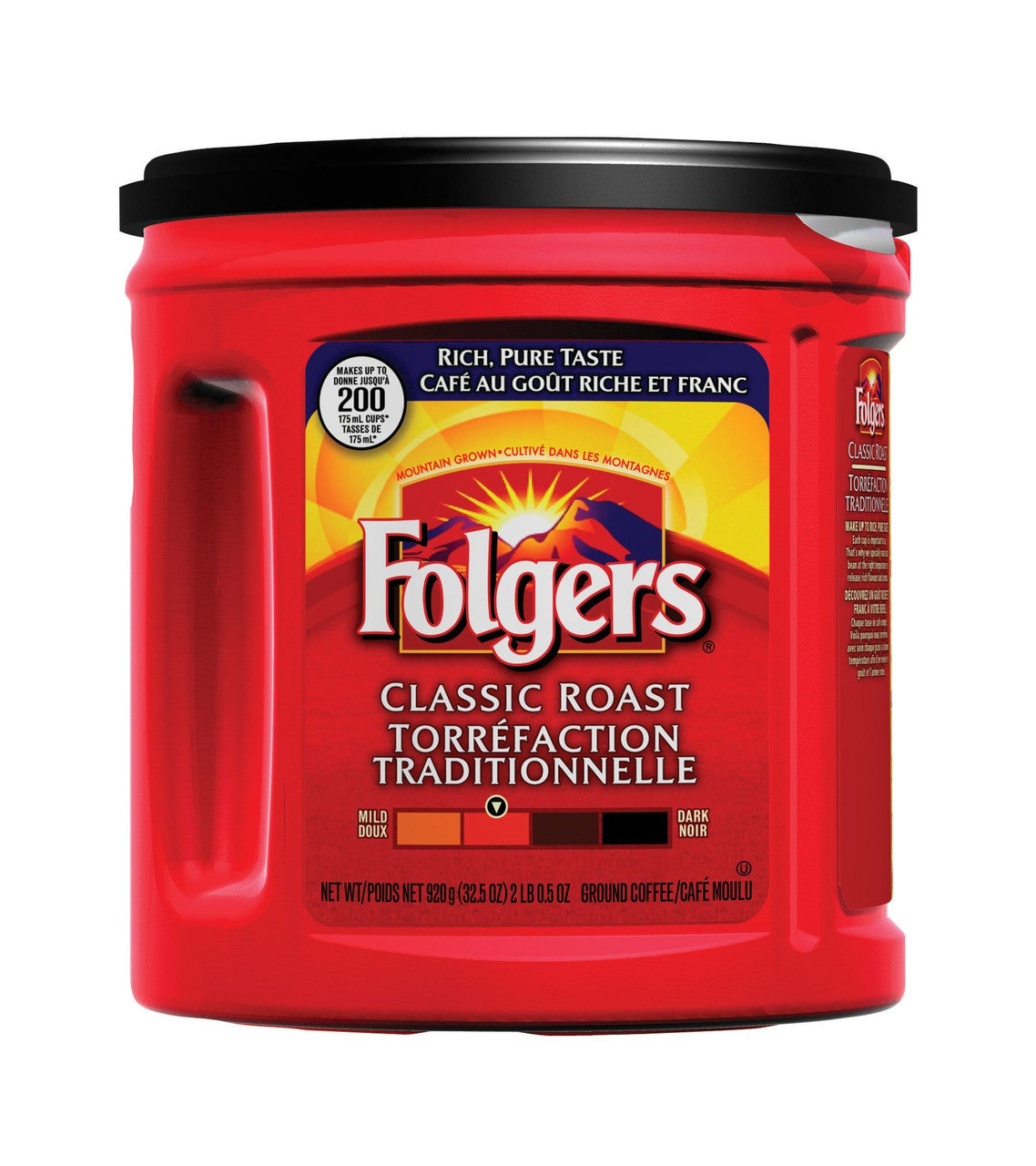 Folgers Classic Roast Ground Coffee 920g/32.5 oz {Imported from Canada}
