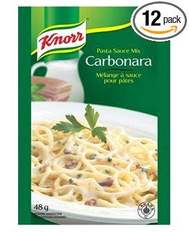 Knorr Pasta, Carbonara, 48g/1.7oz - 12pk {Imported from Canada}