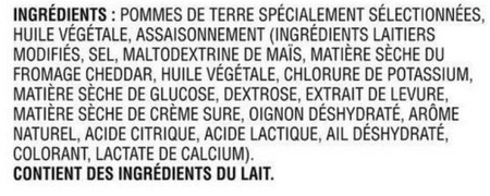 Lays-Wavy-Chips, Cheddar & Sour Cream 240g/8.46oz {Imported from Canada}