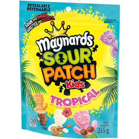 Maynards Sour Patch Kids Tropical Candy, (355g/12.5 oz) {Imported from Canada}