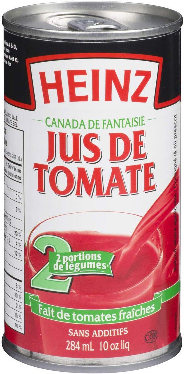 Heinz Tomato Juice, 284mL/10 fl oz., 24 pack, {Imported from Canada}