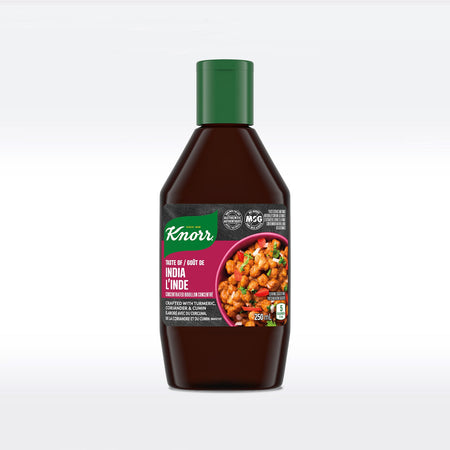 Knorr Taste of India Concentrated Bouillon, 250ml/8.75 fl. oz., Bottle {Imported from Canada}