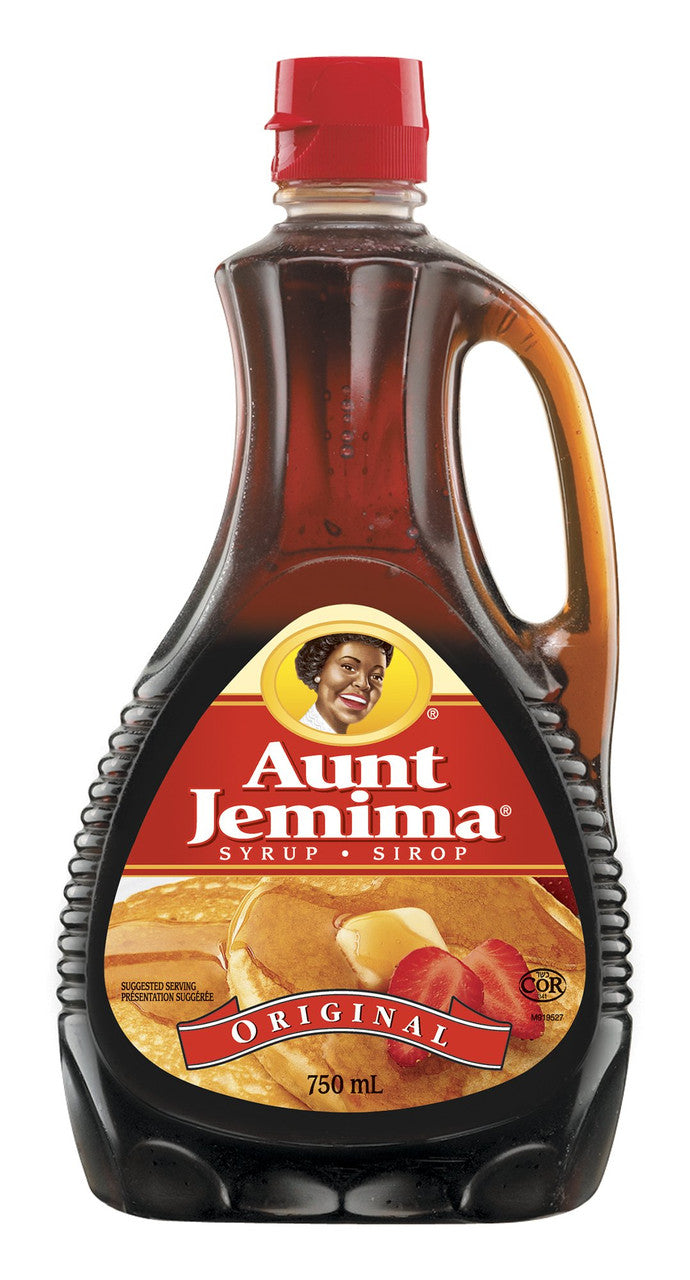 Aunt Jemima Original Syrup, 750ml/25.4 oz., Bottles (6pk){Imported from Canada}