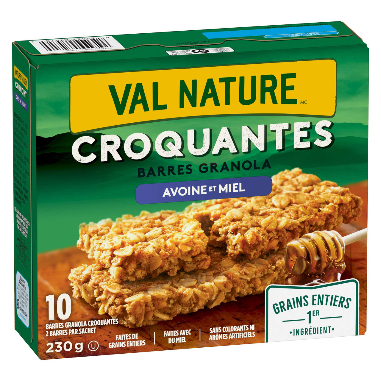Nature Valley Crunchy Oats and Honey, 10-Count, 230g/8.1 oz., {Imported from Canada}