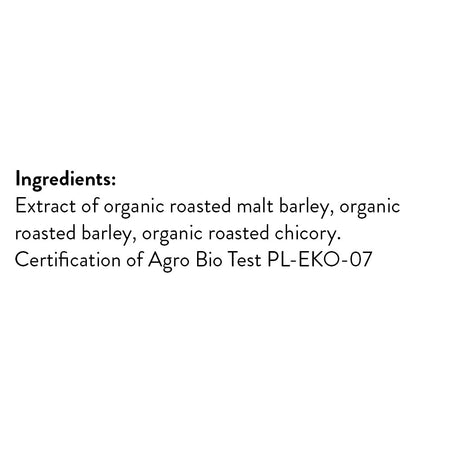 Caf-Lib Organic Coffee Alternative with Barley and Chicory 150g/5.3 oz. {Imported from Canada}