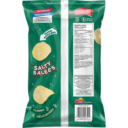 Lay's Potato Chips, Salt and Vinegar 235g/8.3 oz., {Imported from Canada}