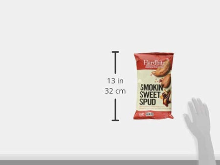 Hardbite Smokin' Sweet Spud, BBQ Flavored Sweet Potato Chips, 150g/5.3oz., {Imported from Canada}