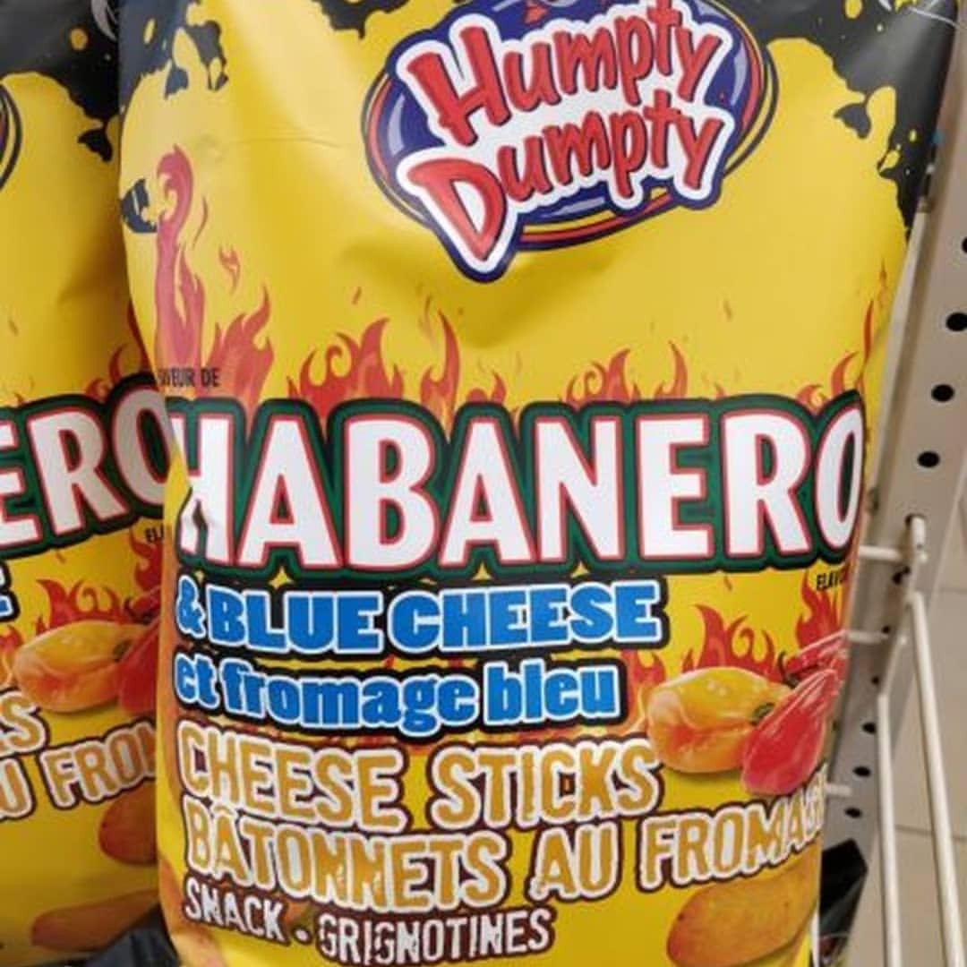 Humpty Dumpty Habanero & Blue Cheese Sticks 200g/7oz Bag (Imported from Canada)