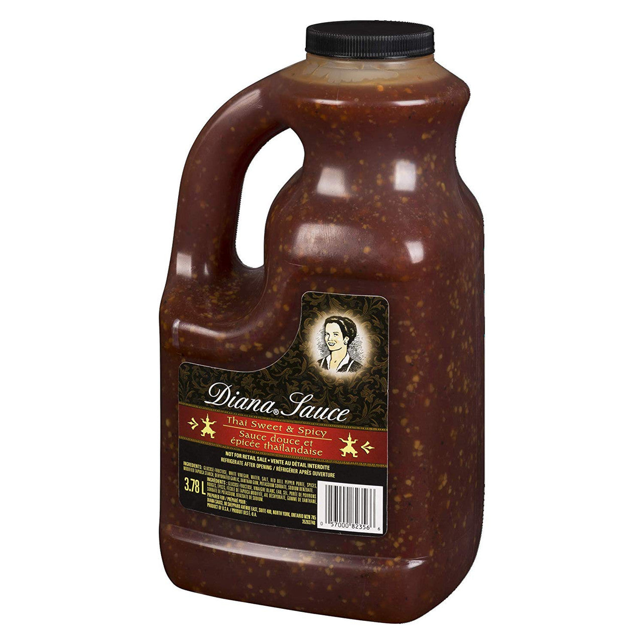 Diana Sweet & Spicy Thai Sauce, 3.78 L/1 Gallon, 2 Jugs {Imported from Canada}