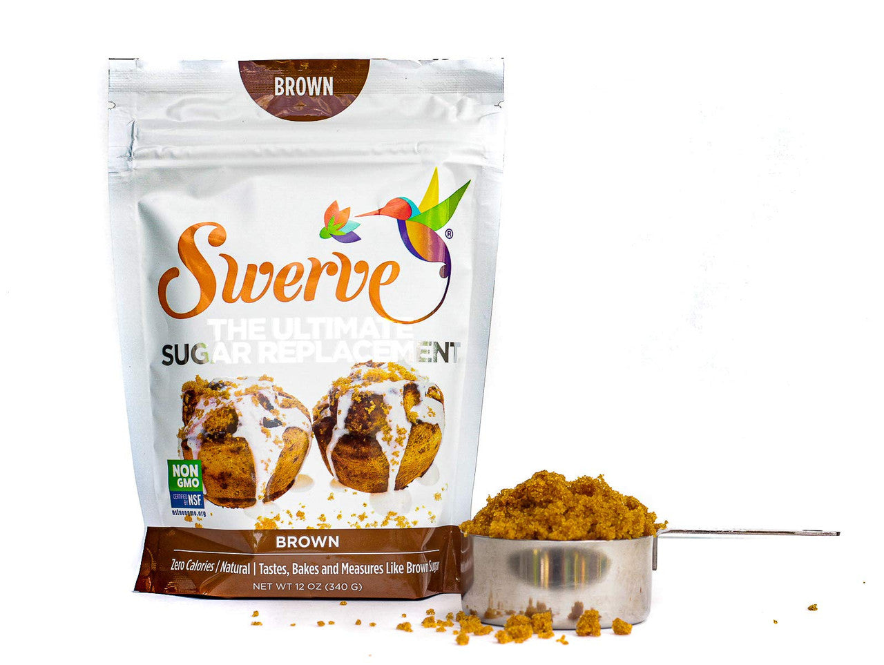 SWERVE Granular Brown Sugar Sweetener, 340g/12 oz., {Imported from Canada}