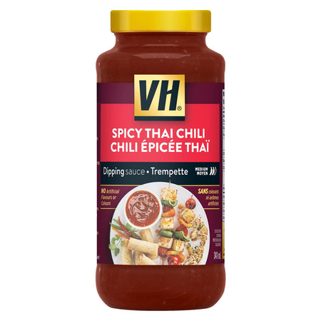 VH Spicy Thai Chili Dipping Sauce (12 Count), 341ml/11.5oz, Jars, {Imported from Canada}