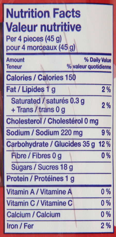 Twizzlers Strawberry Flavored (454g / 16oz per pack) {Imported from Canada}