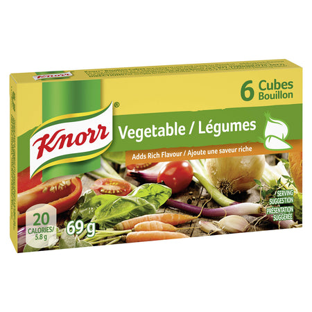 Knorr Broth Mix Vegetable Cubes, 69g/2.4 oz., {Imported from Canada}