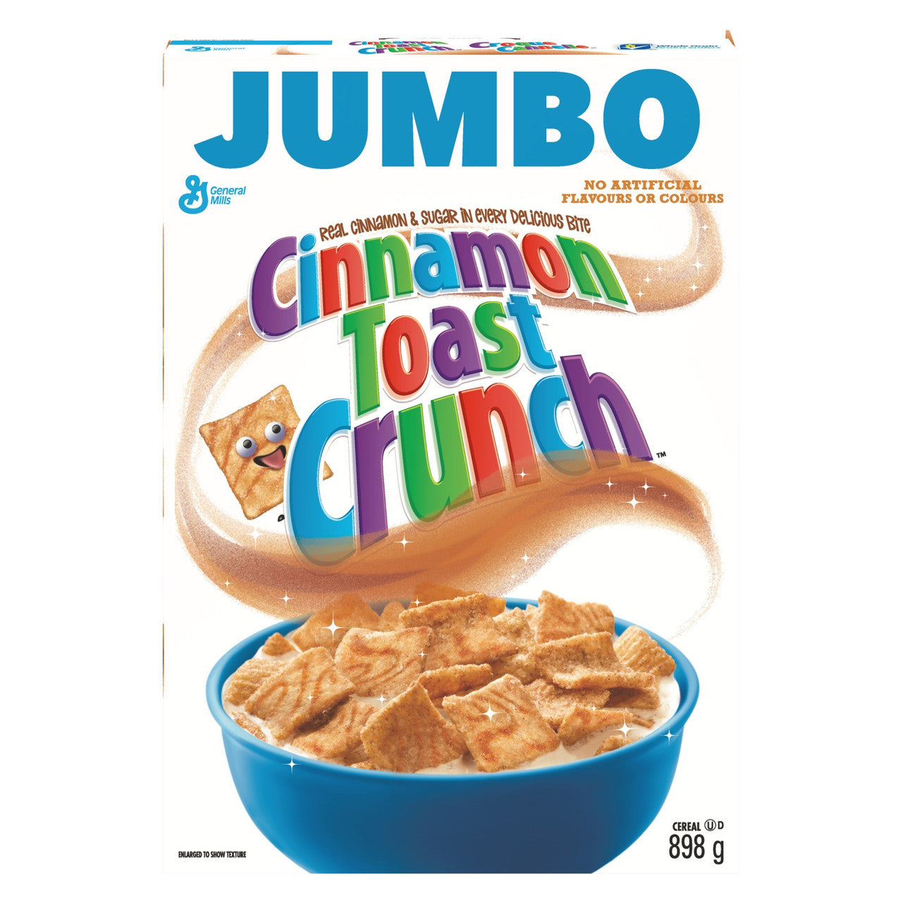 General Mills Cinnamon Toast Crunch Breakfast Cereal, 898g/31.7oz.(Imported from Canada)