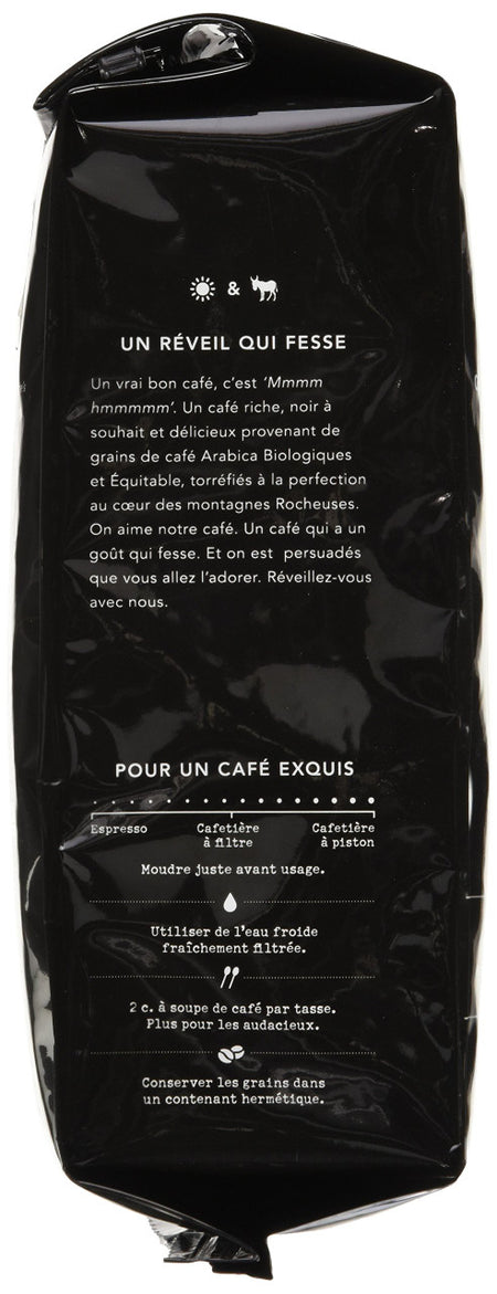 Kicking Horse Organic Medium Roast Whole Bean Coffee, Cliff Hanger, 1 lb