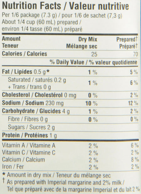 Knorr Pasta Sauce Mix, Parma Rosa, 44g/1.6 oz. (24pk) {Imported from Canada}