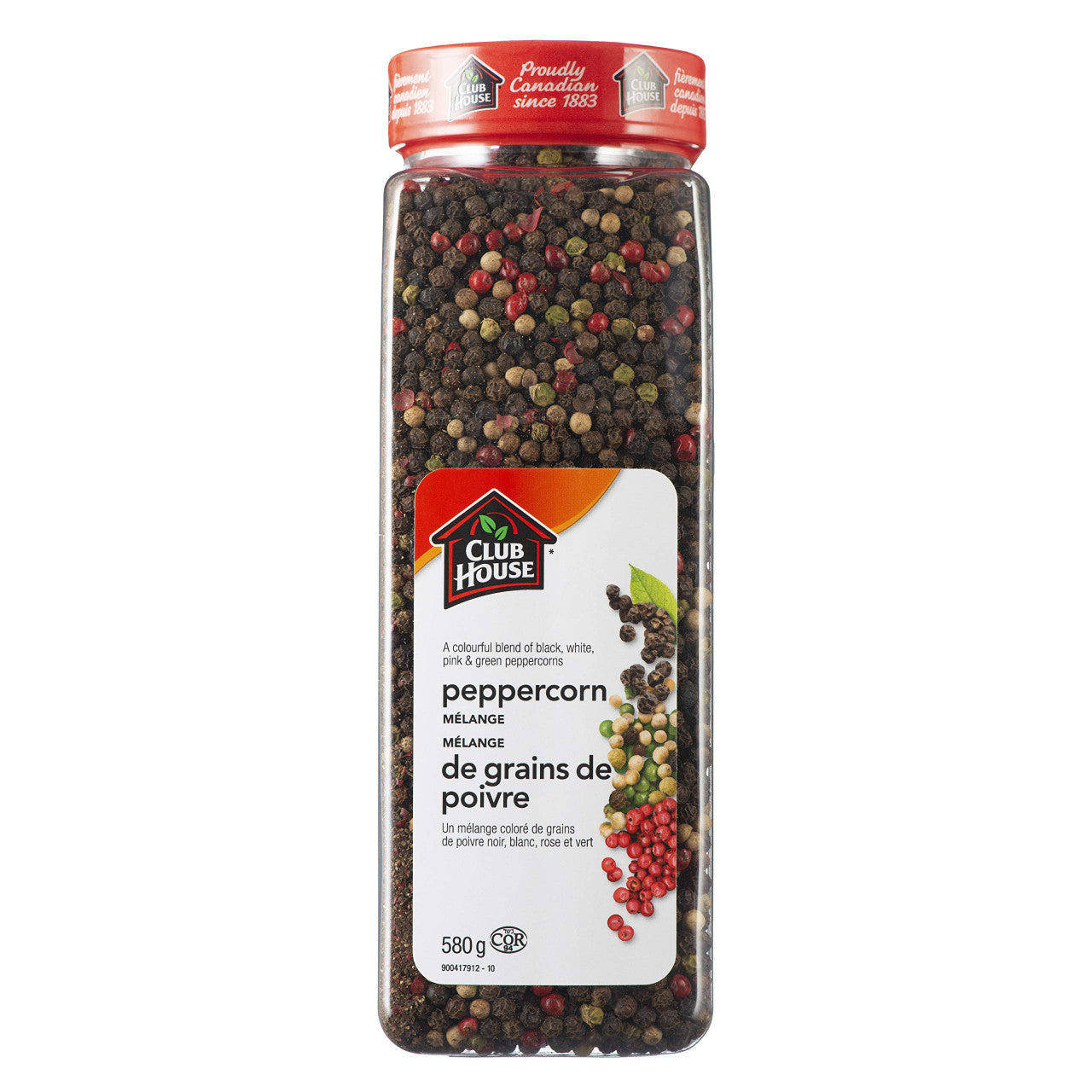 Club House Peppercorn Melange, 580g/20.5oz {Imported from Canada}