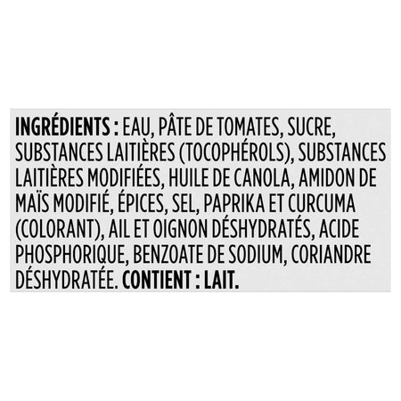 VH Butter Chicken Cooking Sauce, 341ml/11.5oz, Jar {Imported from Canada}