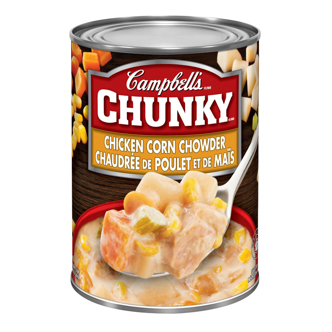 Campbell's Chunky Chicken Corn Chowder Soup, 540ml/18.3 oz. (Canadian)