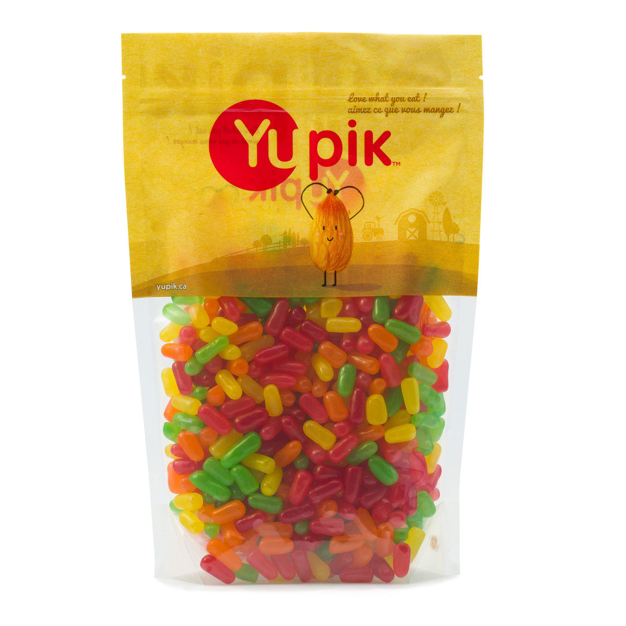 Yupik Mike And Ikes, 1Kg/2.2lbs Bag, {Imported from Canada}