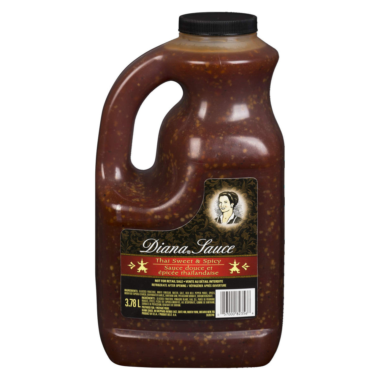 Diana Sweet & Spicy Thai Sauce Jug, 3.78 L/1 Gallon, Jug {Imported from Canada}