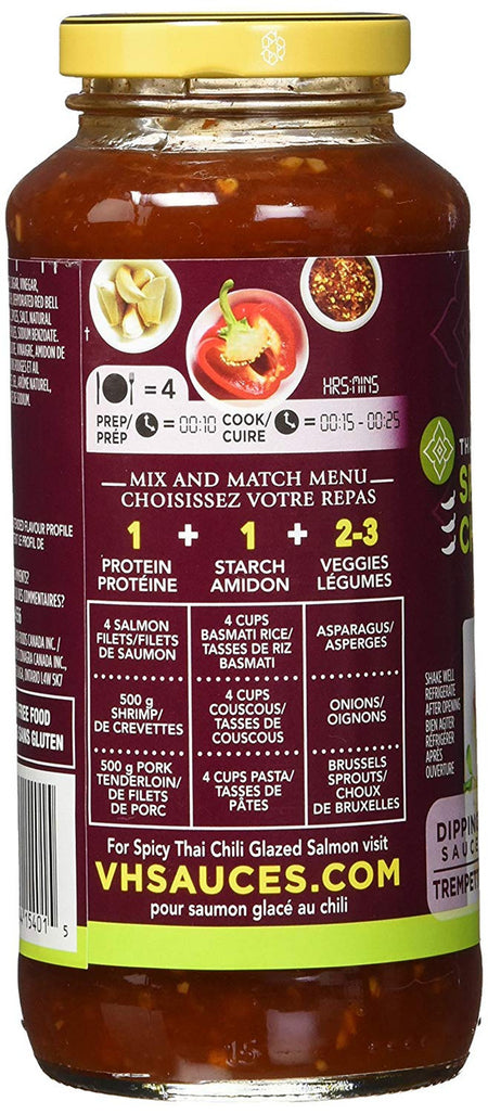 VH Spicy Thai Chili Dipping Sauce, 341ml/11.5oz, Jar, {Imported from Canada}