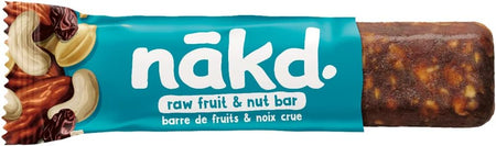 Nakd. Salted Caramel Bars, half opened bar