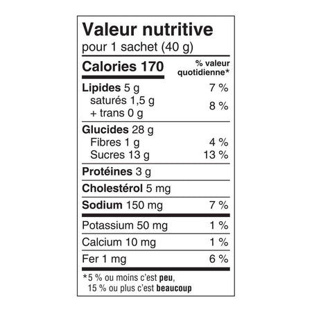Dare Bear Paws Rainbow Chip Cookies, 240g/8.4 oz, 6 Pouches, 1 Box {Imported from Canada}