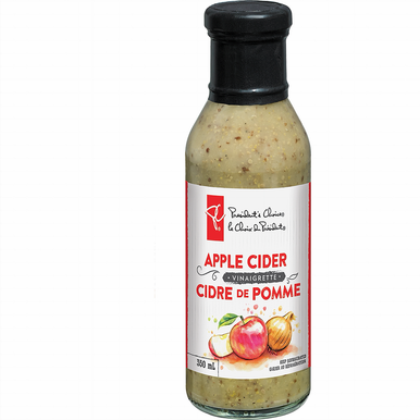 PC Apple Cider Vinaigrette Salad Dressing 350ml/11.8 oz {Imported from Canada}