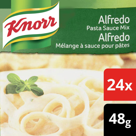 Knorr Alfredo Pasta Sauce Mix, 37g/1.3 oz., (24pk) {Imported from Canada}