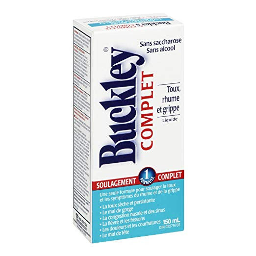 Buckley's Original Complete Cough Cold & Flu - 150ml/5.1 oz (Imported from Canada)