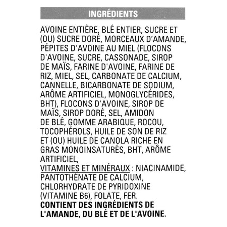 Oatmeal Crisp Almond, 475g/16.7oz, (Imported from Canada)