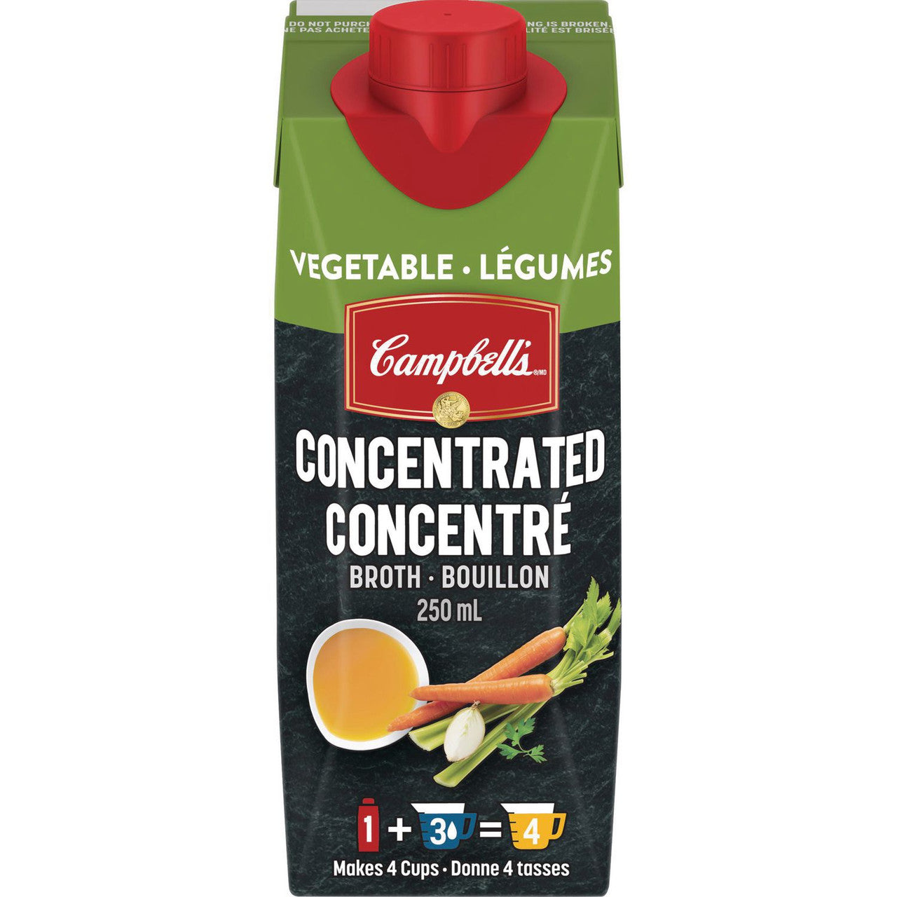 Campbell's, Concentrated Vegetable Broth, 250mL/8.75 oz., {Imported from Canada}