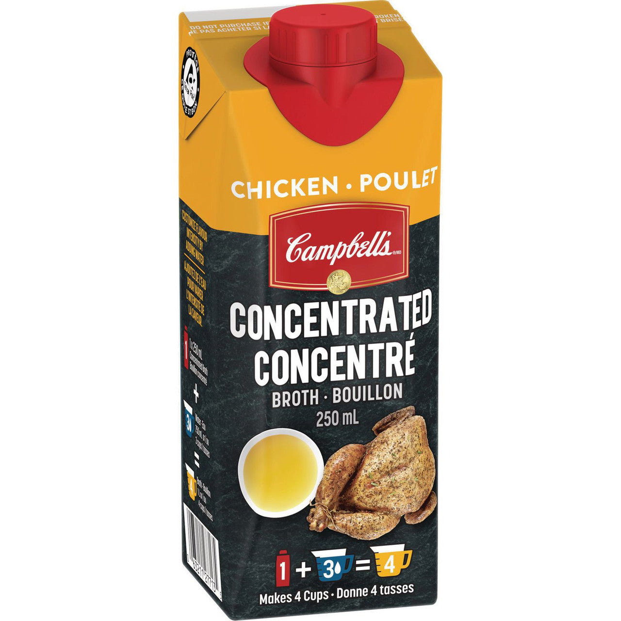 Campbell's Concentrated Chicken Broth, 250mL/8.75 oz., {Imported from Canada}