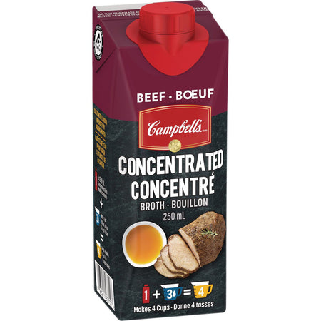 Campbell's Concentrated Beef Broth, 250mL/8.75 oz., {Imported from Canada}