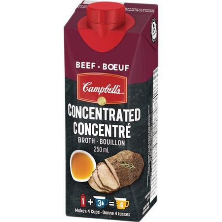 Campbell's Concentrated Beef Broth, 250mL/8.75 oz., {Imported from Canada}