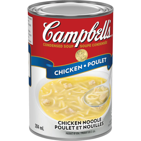 Campbell's Chicken Noodle Soup 284ml/9.6 oz., (12 pack) (Imported from Canada)