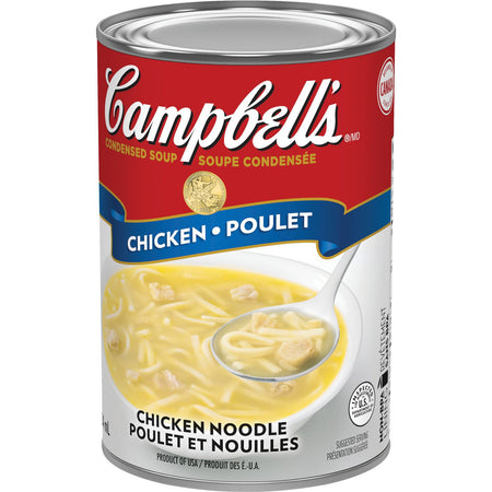 Campbell's Chicken Noodle Soup 284ml/9.6 oz., (12 pack) (Imported from Canada)