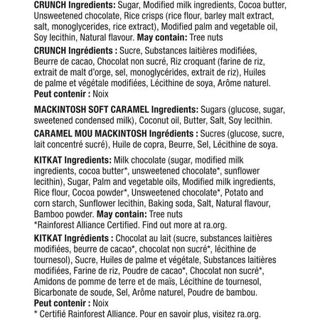 Nestle Minis Assorted Halloween Chocolate Bars, 70ct., 590g/1.3 lbs., {Imported from Canada}