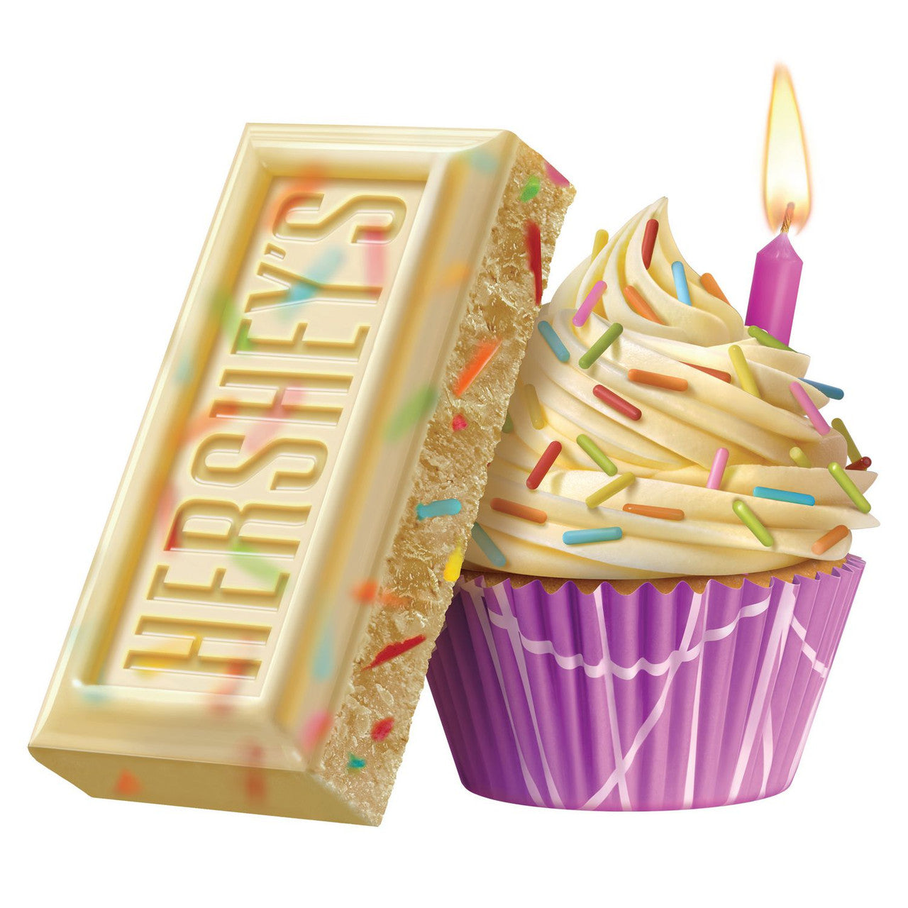 Hershey's Birthday Cake Chocolate Bar, 95g/3.4 oz., {Imported from Canada}