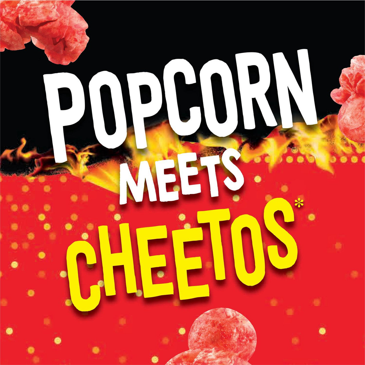 Cheetos Popcorn Flamin Hot Flavor, 180g/6.3 oz. {Imported from Canada}