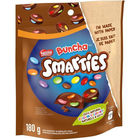 Nestle Buncha Smarties Bag,  180g/6.3 oz., {Imported from Canada}