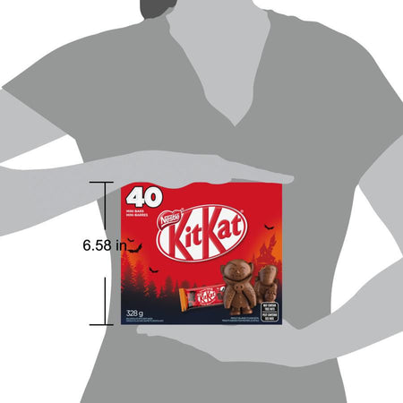 Nestle Kit Kat Halloween Scary Friends Chocolate, 40ct, 328g/11.5 oz. {Imported from Canada}